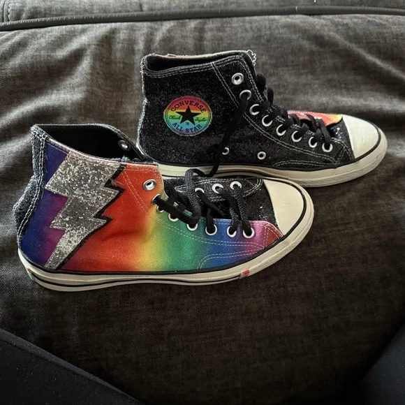 Converse Chuck Taylor All Star Hi Pride Rainbow High-Tops unisex - Picture 2 of 9